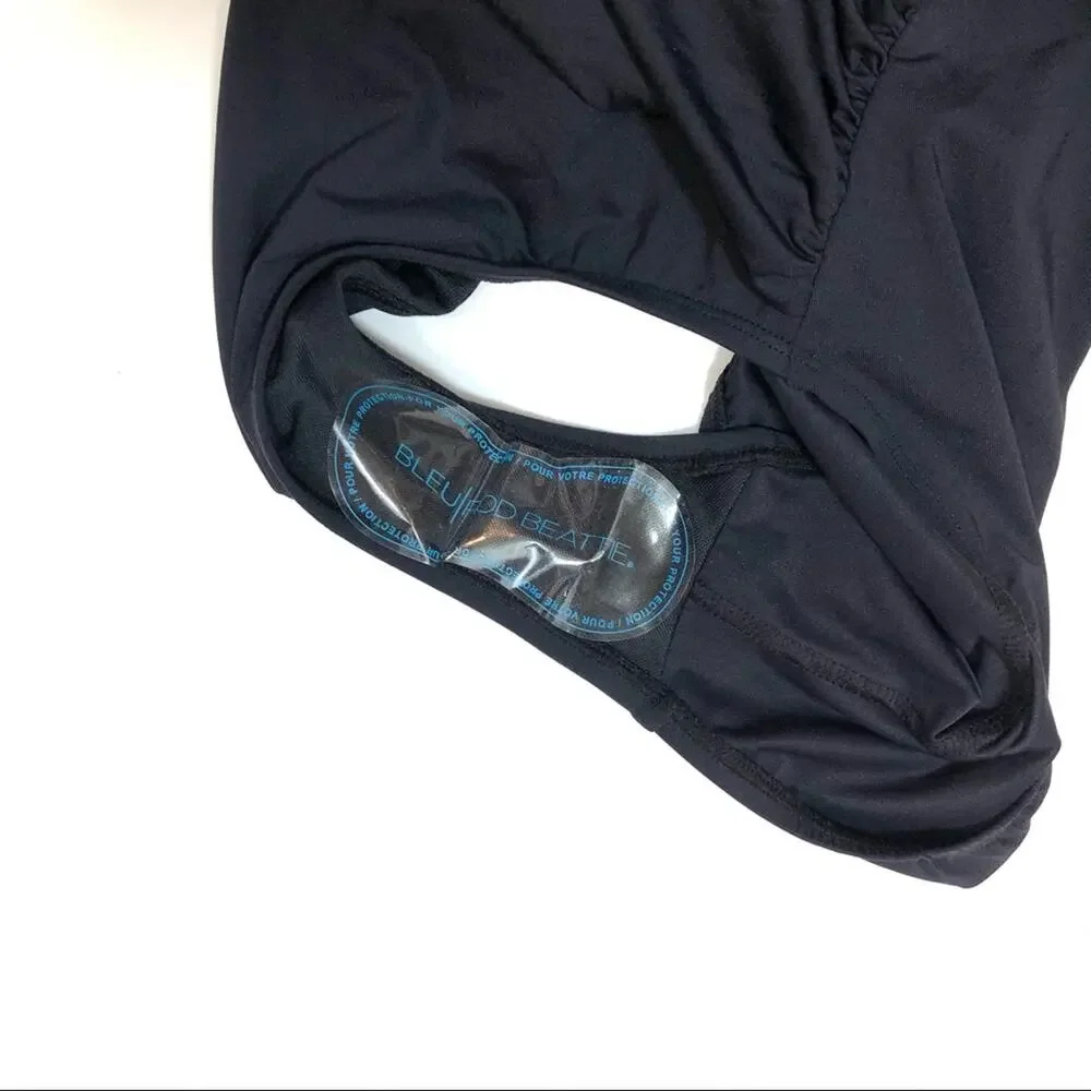 Bleu Rod Beattie BLACK Twisted One-Piece Swimsuit